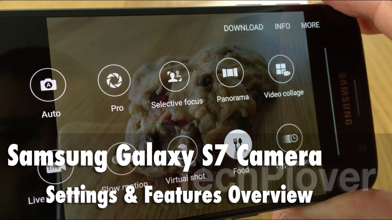 Samsung Galaxy S7 Camera - Settings and Features Overview