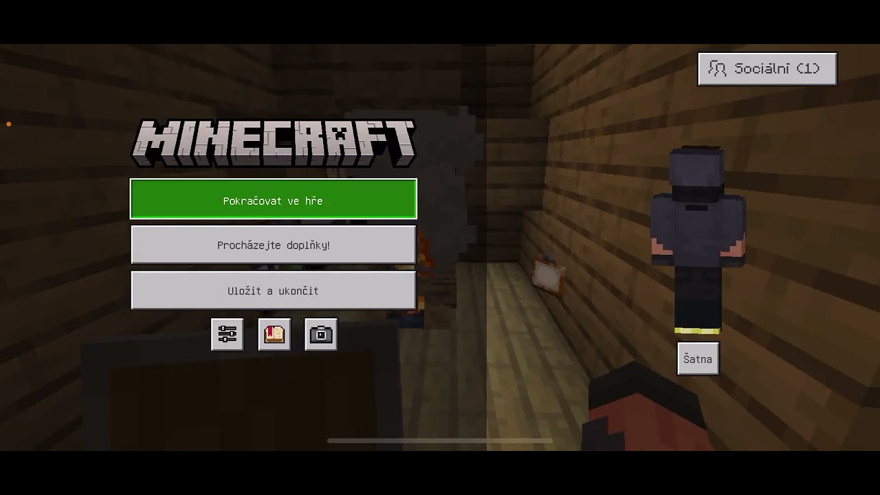 Hraju z mím kamarádem Minecraft Hiden and seek