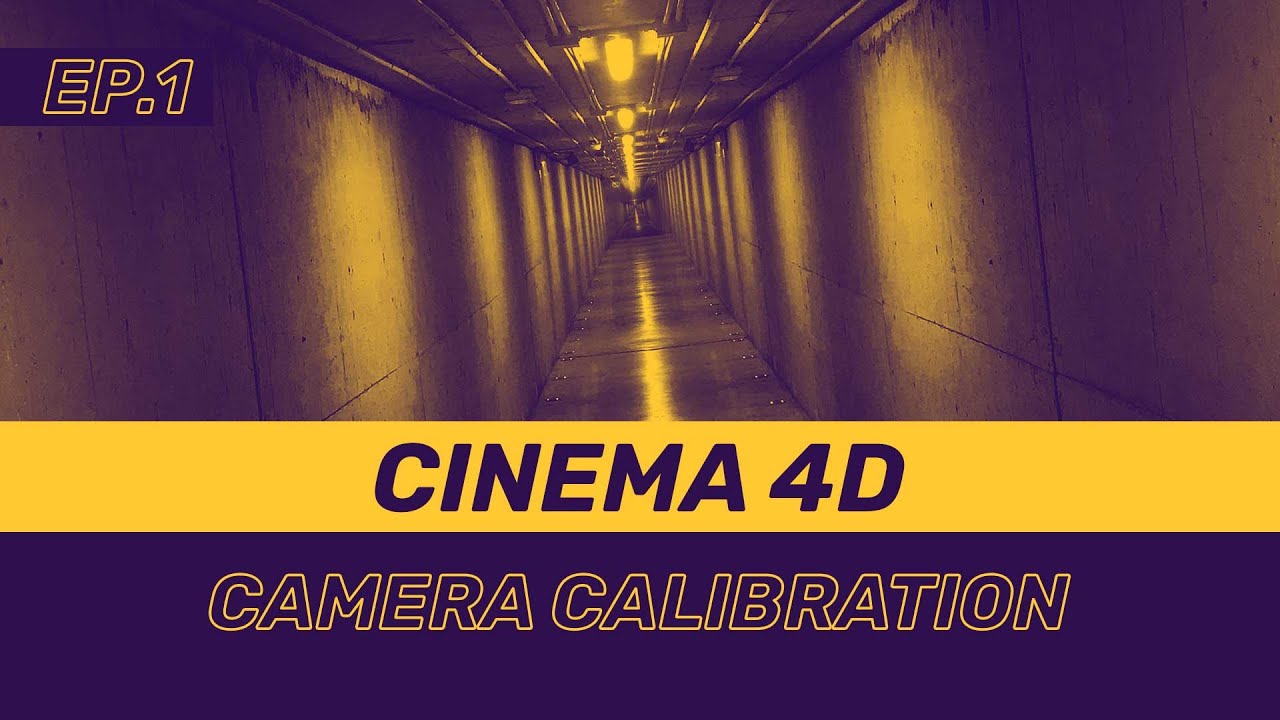 Cinema 4D - Camera Calibration #1 - ITA
