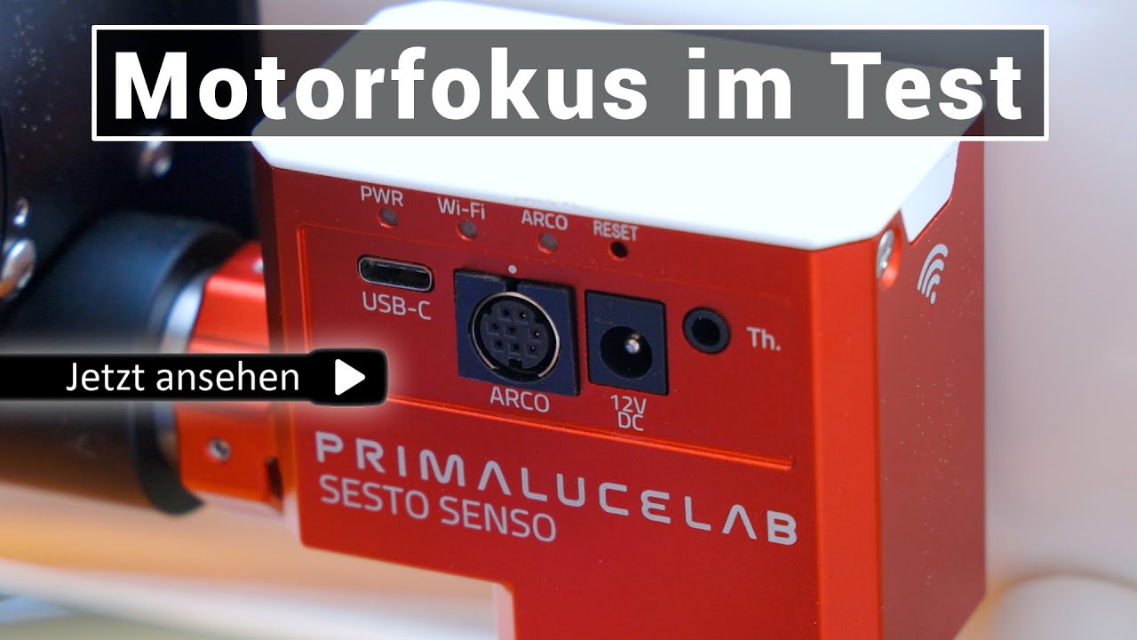 PrimaLuceLab SESTO SENSO 2 Fokussiermotor - Motorfokus für Teleskop im Test - Autofokus
