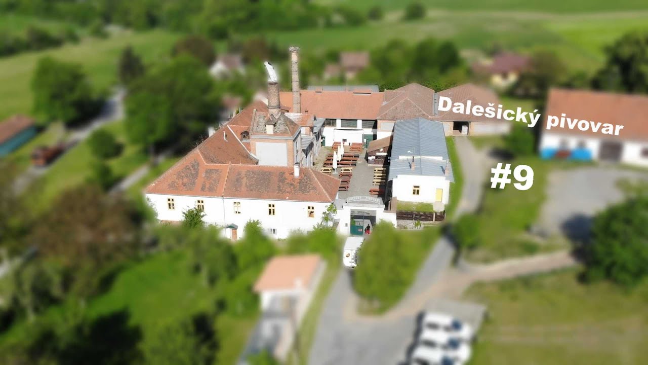 S dronem po Vysočině #9 - Dalešický pivovar