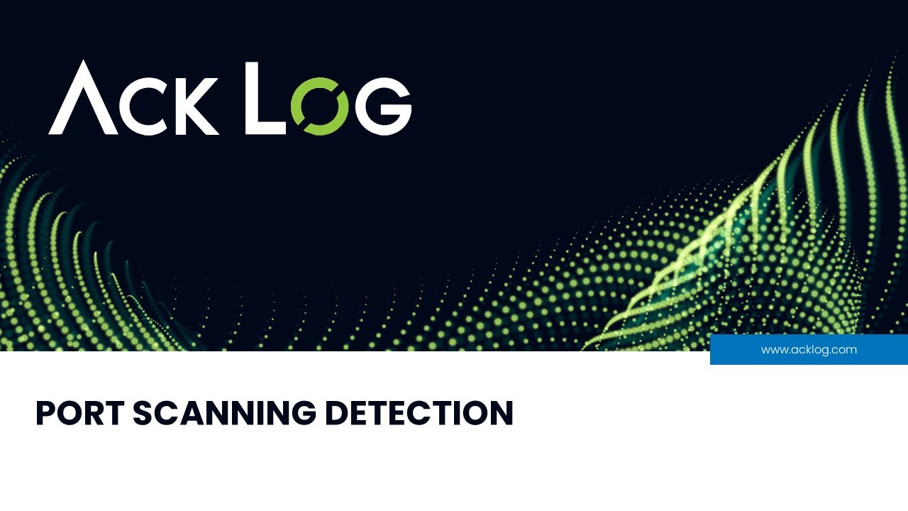 Port Scanning detection with ACKLOG