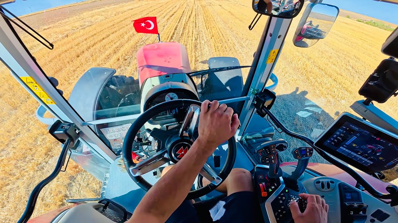KOCA OĞLAN YİNE ARAZİDE | MASSEY FERGUSON 7S.180 + EFE KASIRGA