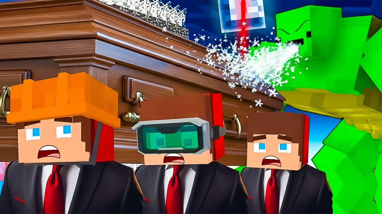 Mikey KINGKONG vs. Security House in Maizen Minecraft | Coffin Dance Song (COVER)