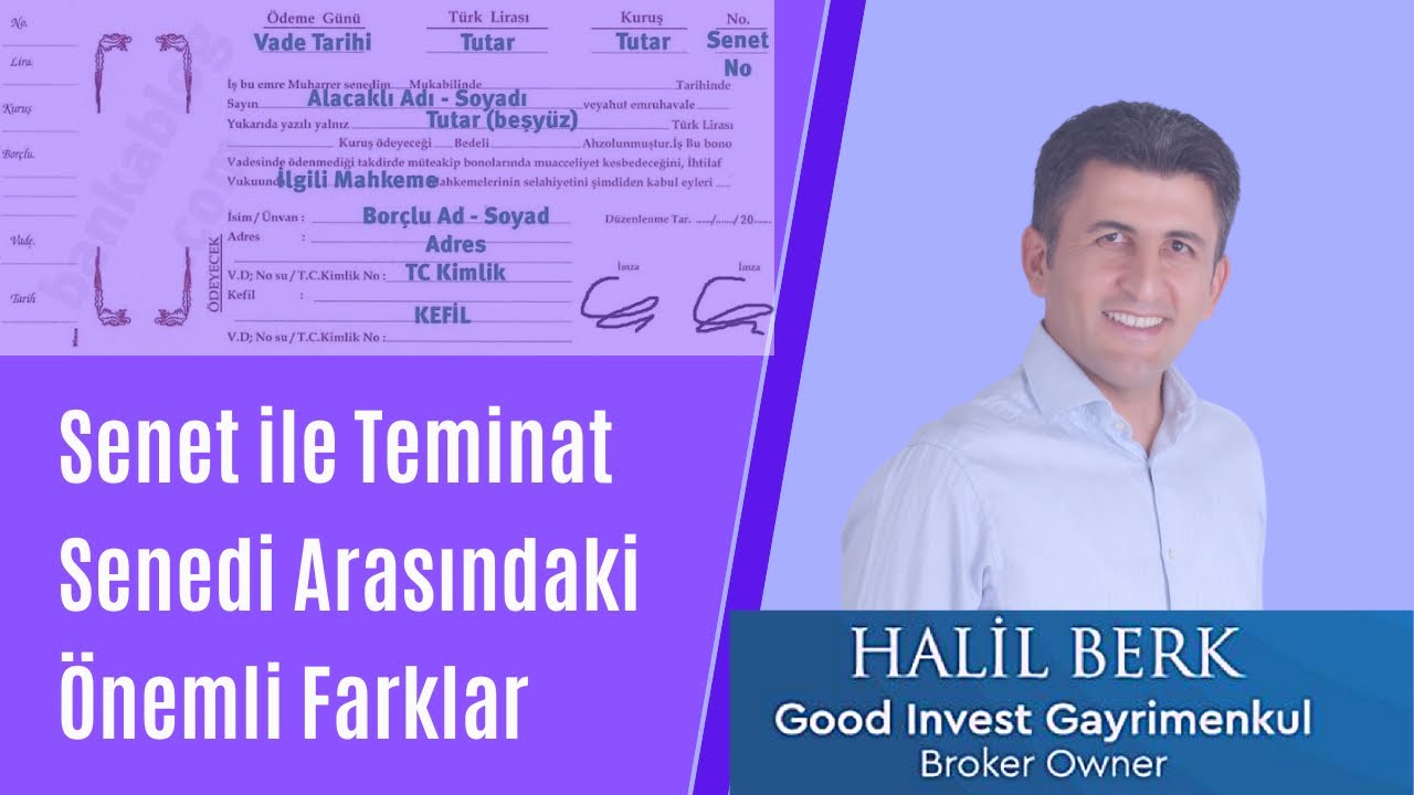 Senet ile Teminat Senedi Arasındaki 6 Önemli Fark