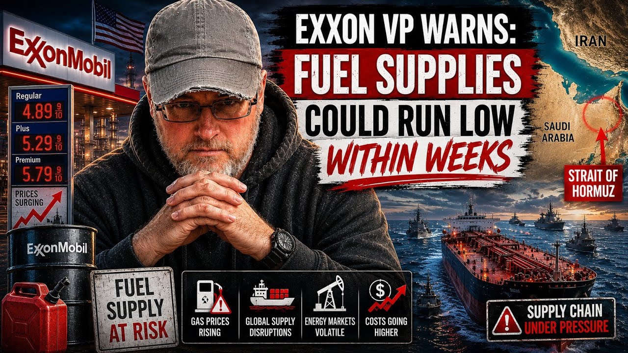 EXXON VP WARNS: Fuel Supplies Could Run Low Within Weeks | Fuel Shortage Update
