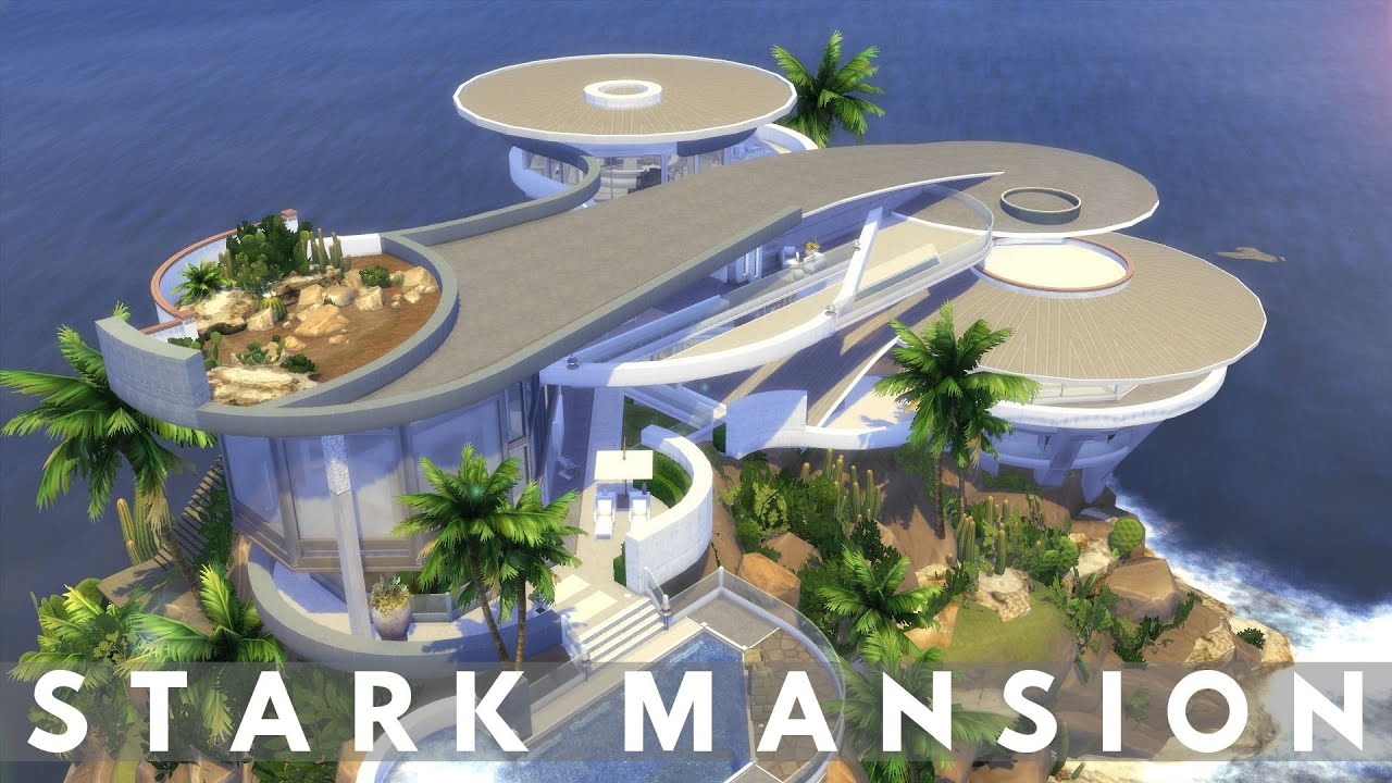 TONY STARK'S MANSION | The Sims 4 Speed Build | NOCC