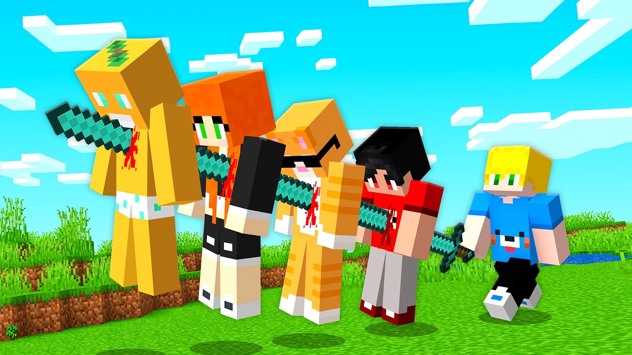 Matei Todos os Meus Amigos no Minecraft!
