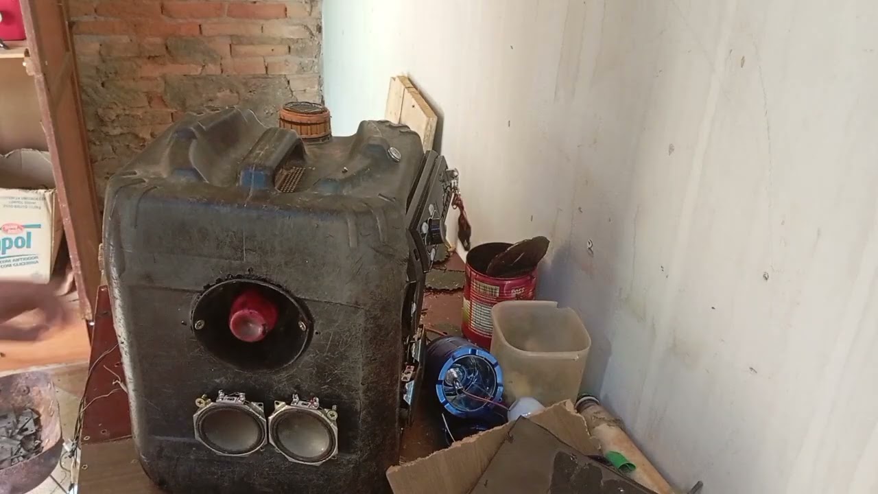Transformando sirene em corneta !