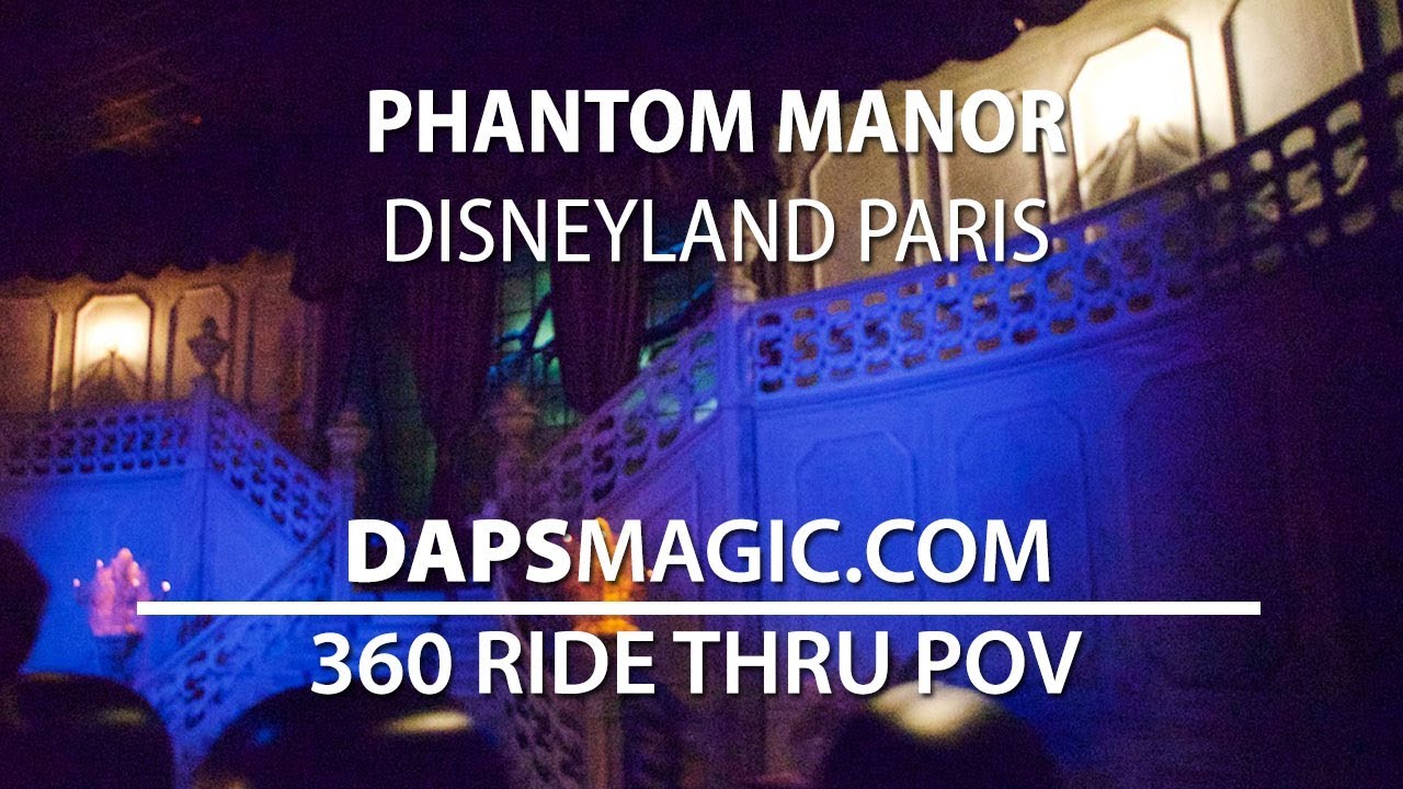 360 POV Phantom Manor - Disneyland Paris 2017