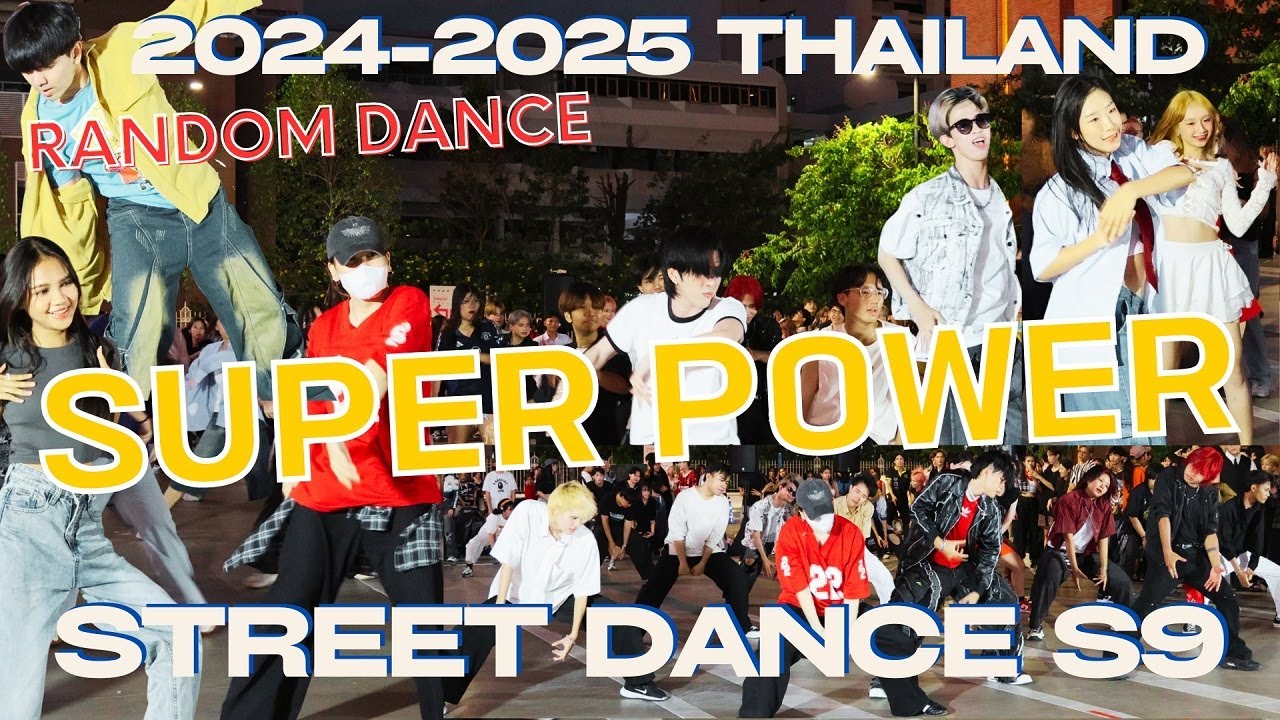 Super Power Thailand 🇹🇭 KPOP & TPOP Random Play Dance S9 Siam Square 4K