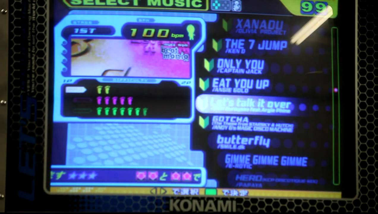 Dance Dance Revolution 5th Mix Songlist