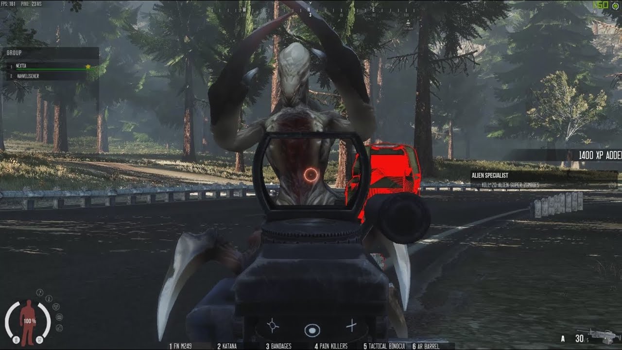 Infestation: The New Z; Slicer Zombie Kill