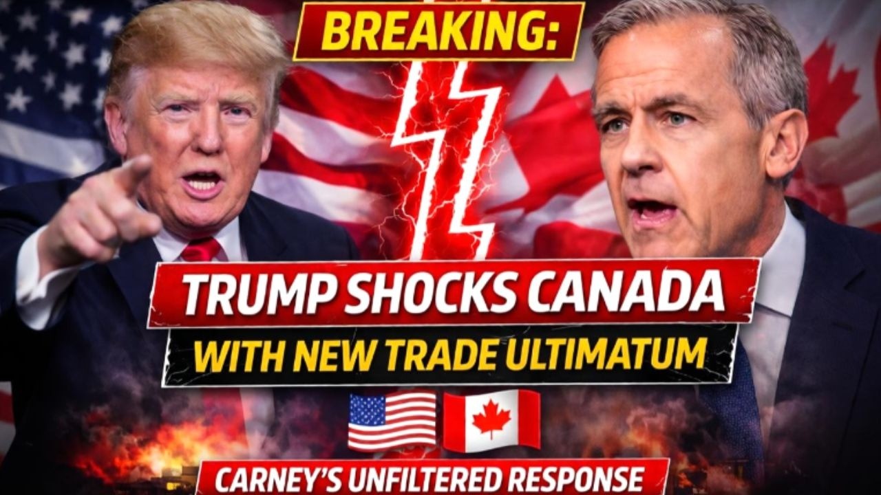 BREAKING: Trump SHOCKS Canada With New Trade Ultimatum Carney&rsquo;s Unfiltered Response