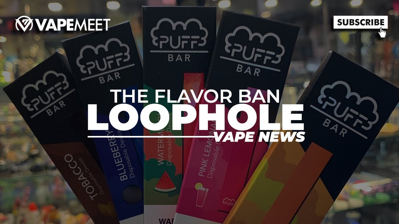 Vape News: A LOOPHOLE in the FDA Flavor Ban!?