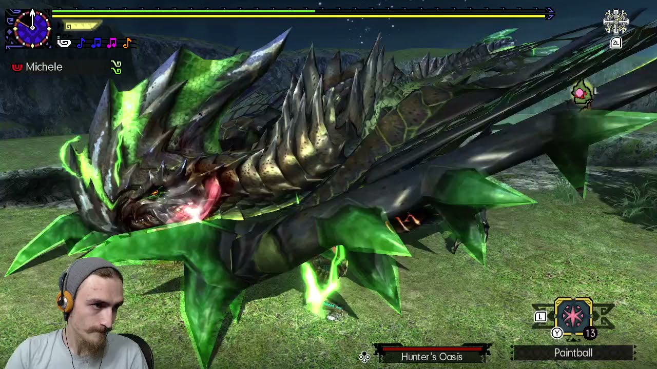 High-Rank Hyper Astalos with Guild Hunting Horn for FPSFailure's Birthday