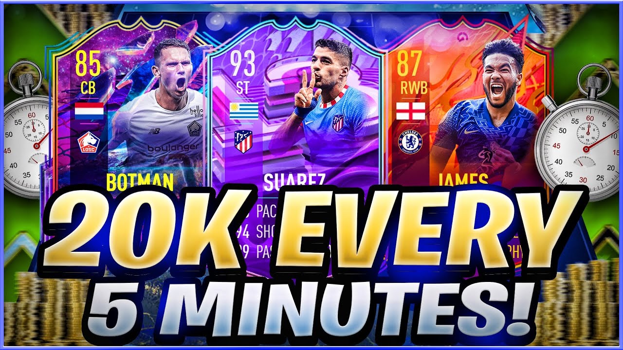 20K EVERY 5 MINS FIFA 22 BEST TRADING METHODS (FIFA 22 SNIPING FILTERS & FLIPPING)