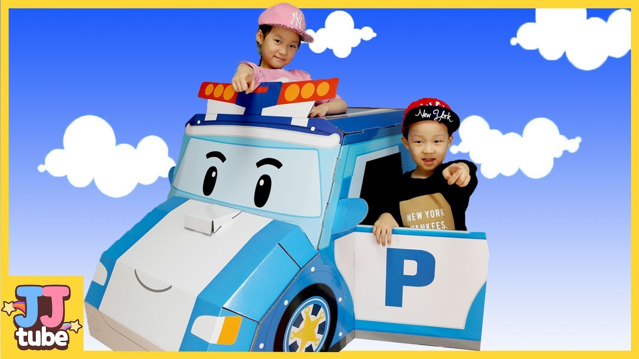 RoboCar ПОЛИ. PaperHOUSE Play & Toy [JJ tube]