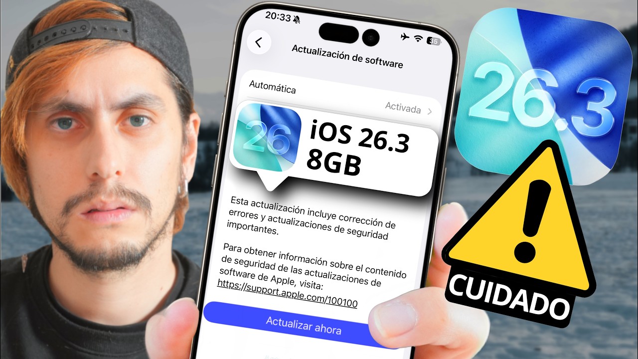 iOS 26.3 SALE HOY - Actualizaci&oacute;n Importante para tu iPhone, Bater&iacute;a y Rendimiento