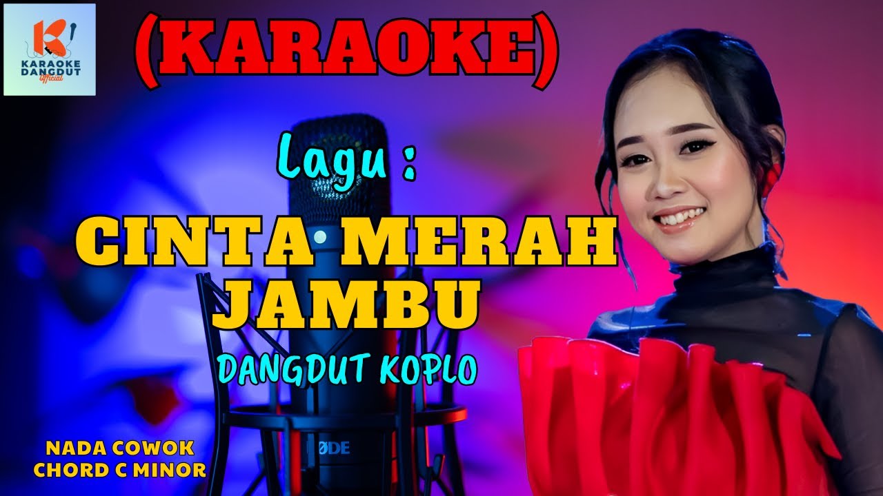 Cinta Merah Jambu Karaoke | Karaoke Dangdut Official | Cover PA 600