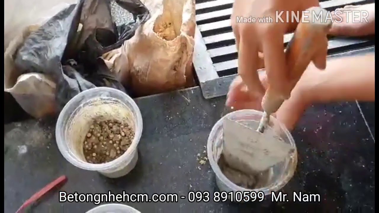 NEPS | Hướng dẫn trộn bê tông nhẹ EPS cực đơn giản | tự trộn bê tông xốp không cần phụ gia