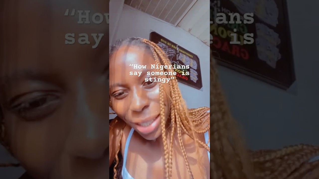 How Nigerians Say Someone is Stingy! 😂 | Learn Pidgin Fast