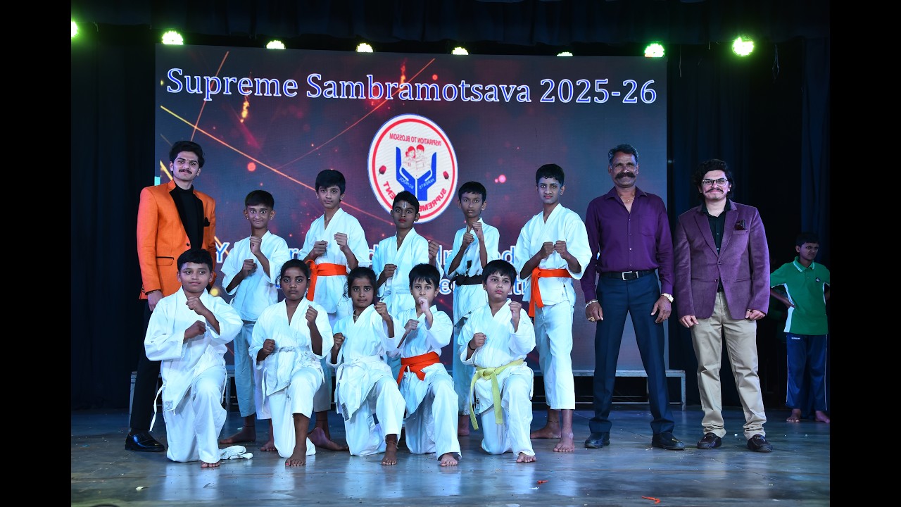 Young Warriors in Action 🥋🔥 | Karate Showcase | Supreme Convent Mysore