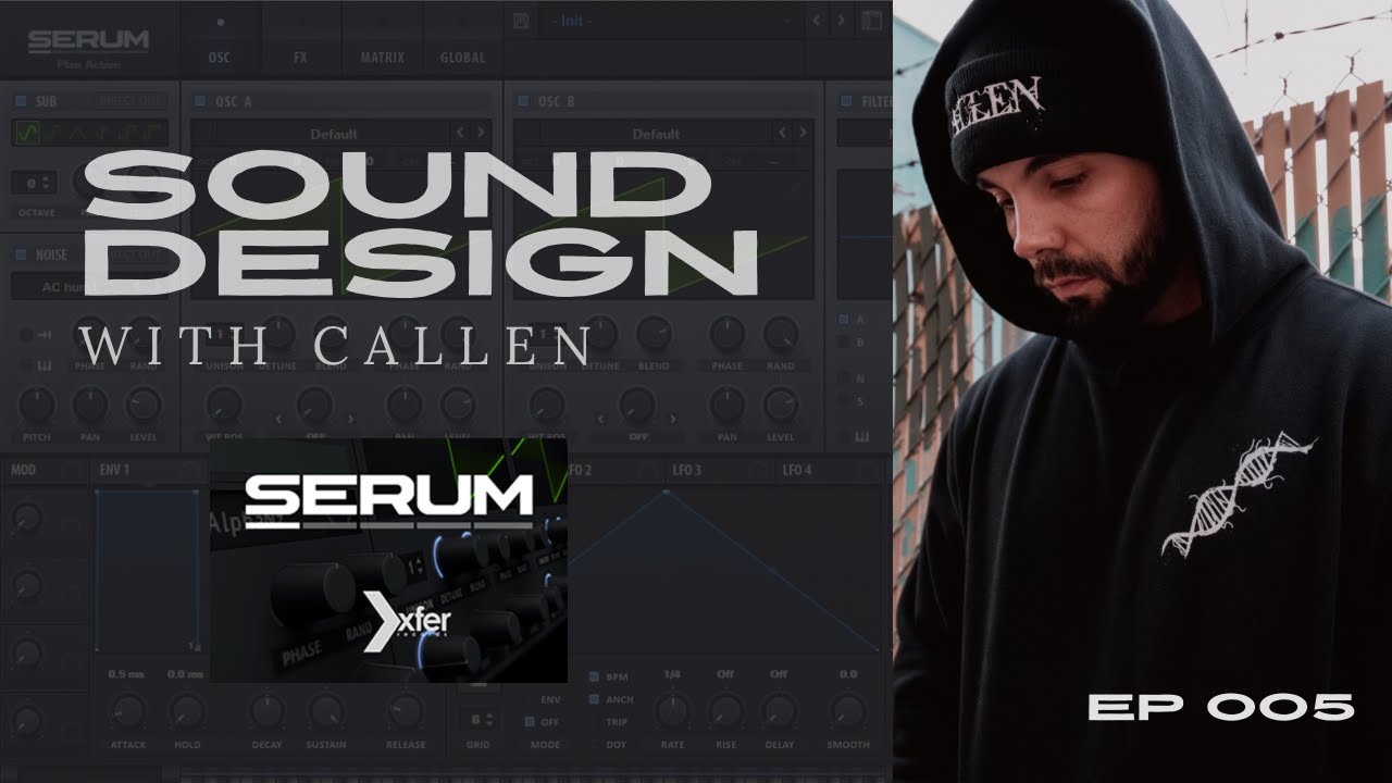 Sound Design w/ CALLEN - Episode 005 (Serum Telephone Sustain Bass Tutorial)