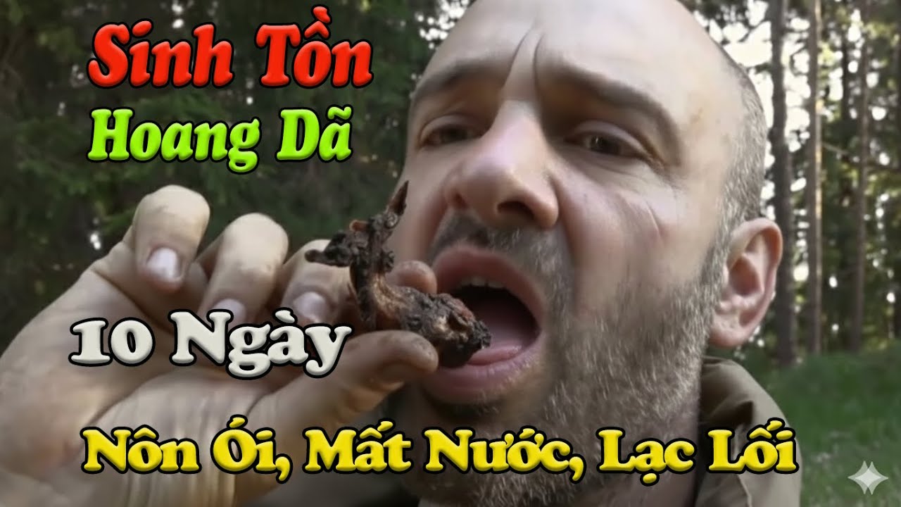 Một Mình Sinh Tồn Nơi Hoang Dã: Nôn Ói, Mất Nước, Lạc Lối – Kết Cục Không Ngờ!
