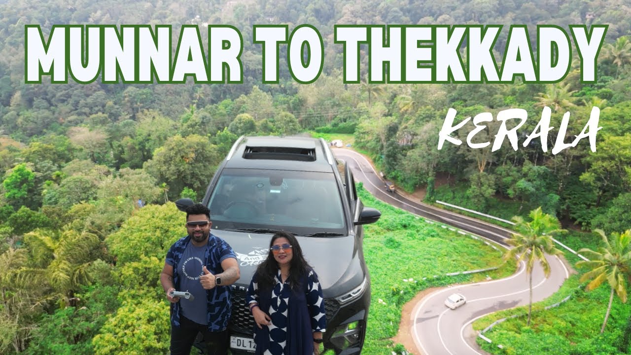 Munnar To Thekkady By Road By Car | A scenic drive through forest | Exploring Kerala