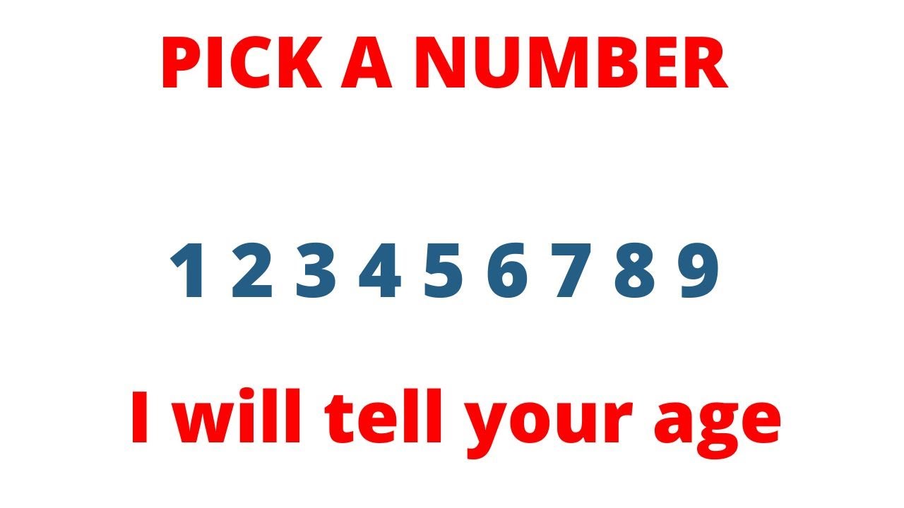 Magic with numbers | Numbers tricks