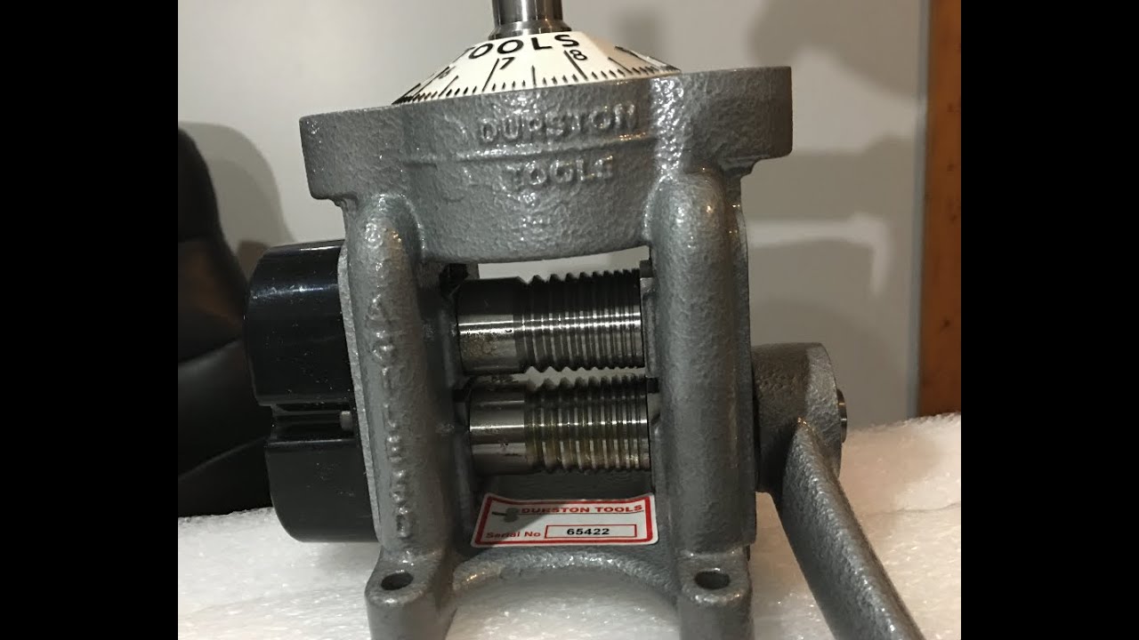 How to Use Durston Rolling Mill - Just got my new rolling mill