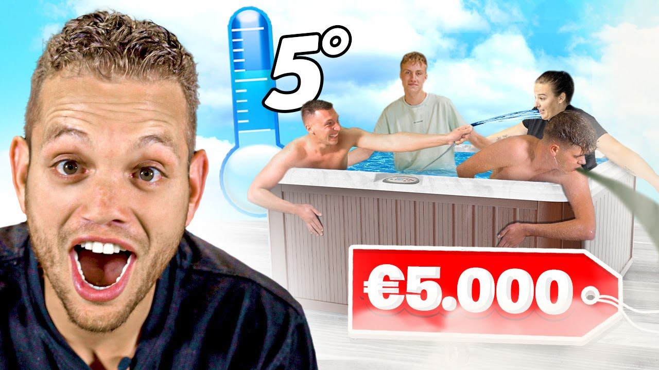 LAATSTE DIE DE JACUZZI VERLAAT, WINT DE JACUZZI!