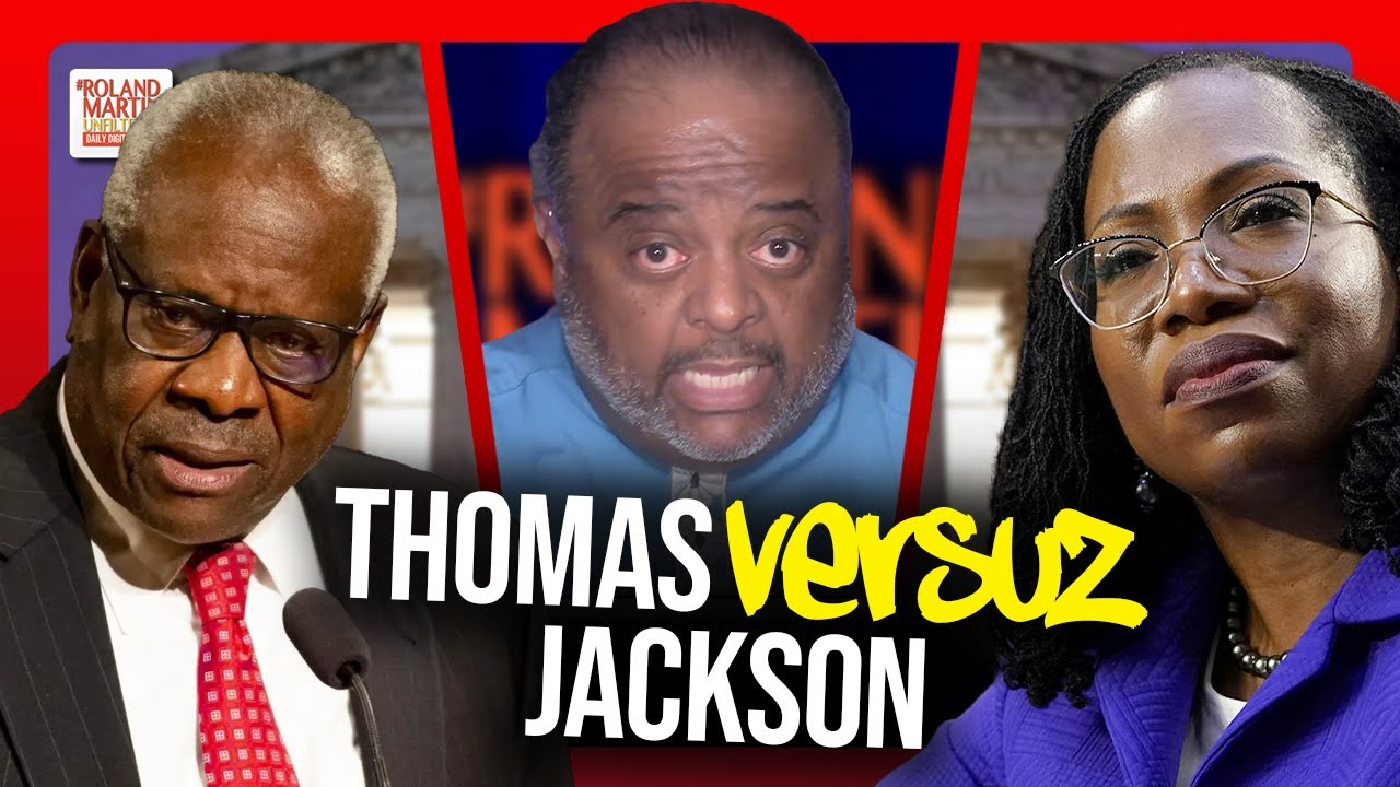 Justice Ketanji Brown Jackson TORCHES Clarence Thomas Over Affirmative Action Ruling | Roland Martin