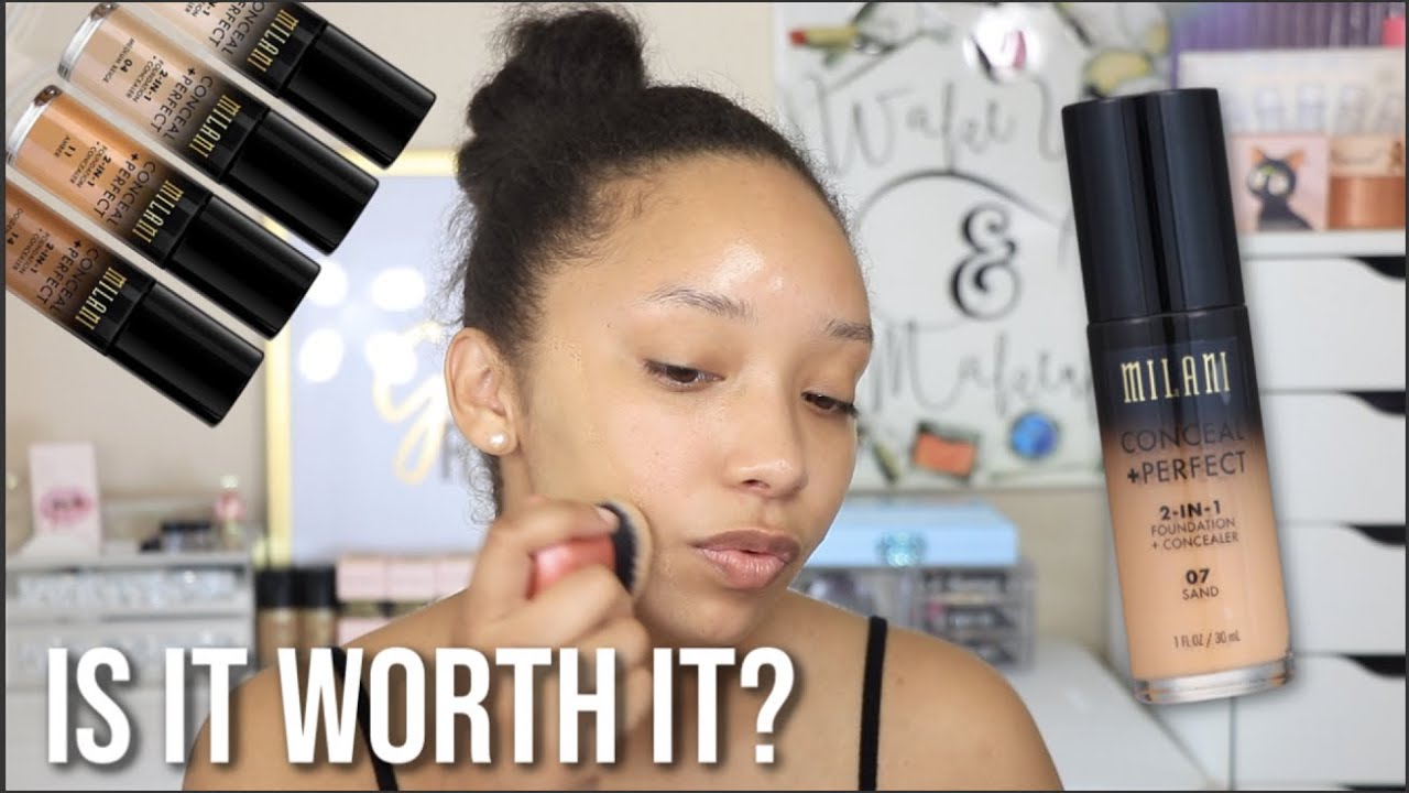 Is It Worth It?! Milani Conceal + Perfect Foundation| Foundation Friday