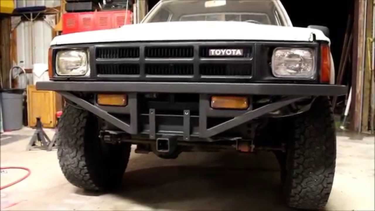Homemade Front and Rear Bumpers-Toyota Pickup