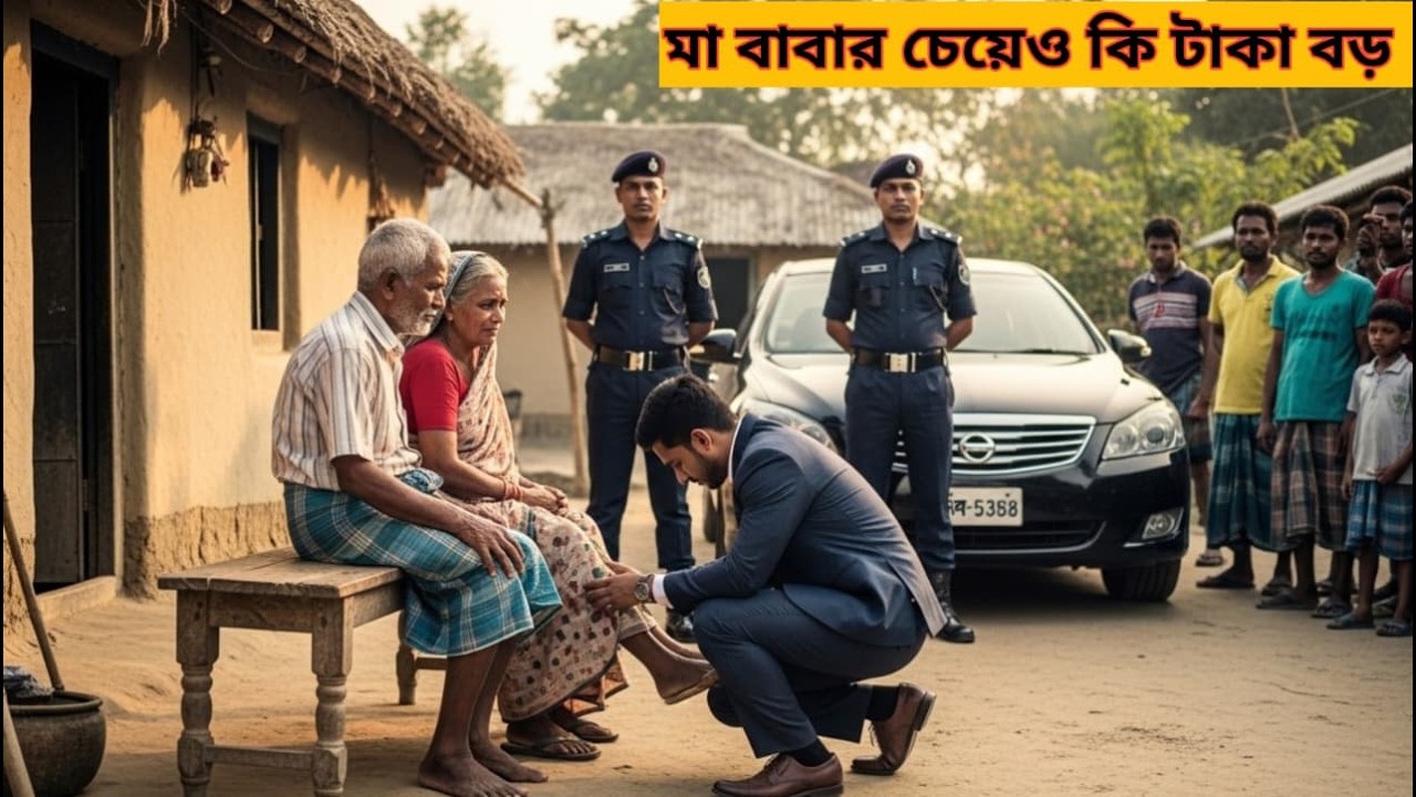 টাকার চেয়েও কি বাবা মা বড় ! কোটিপতি ছেলের করুন পরিণতির গল্প। Story Book