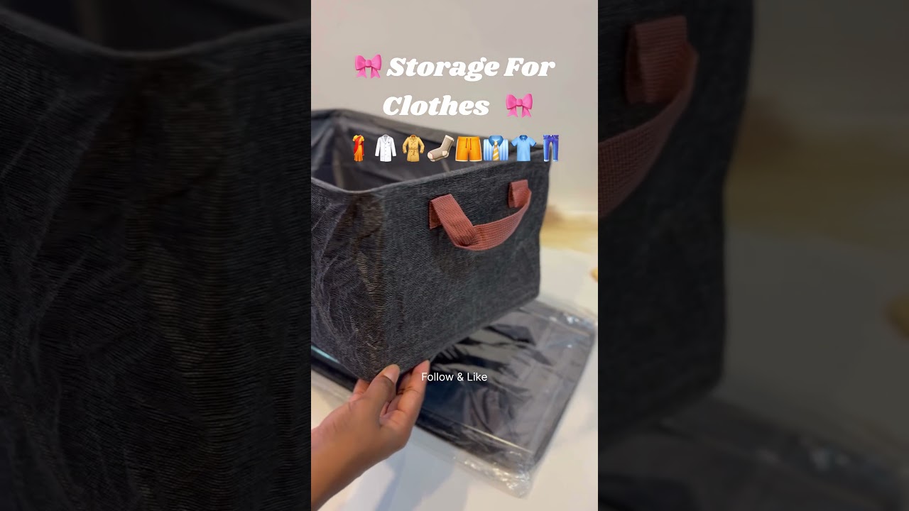 🧺✨ Unboxing Clothes Storage Organizer | Space Saving & Budget Friendly 🏡 Under ₹334