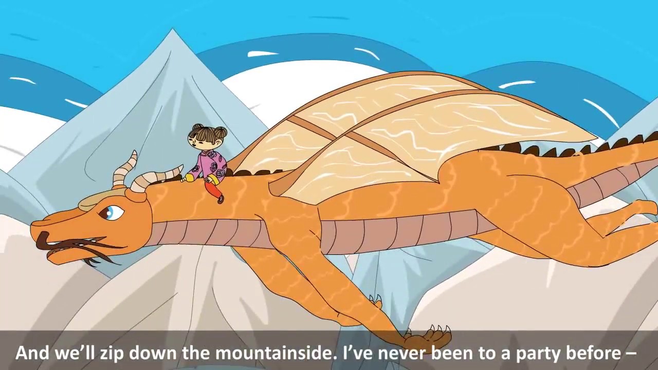 Mei-ling and The Dragon English Story | English Coach 5