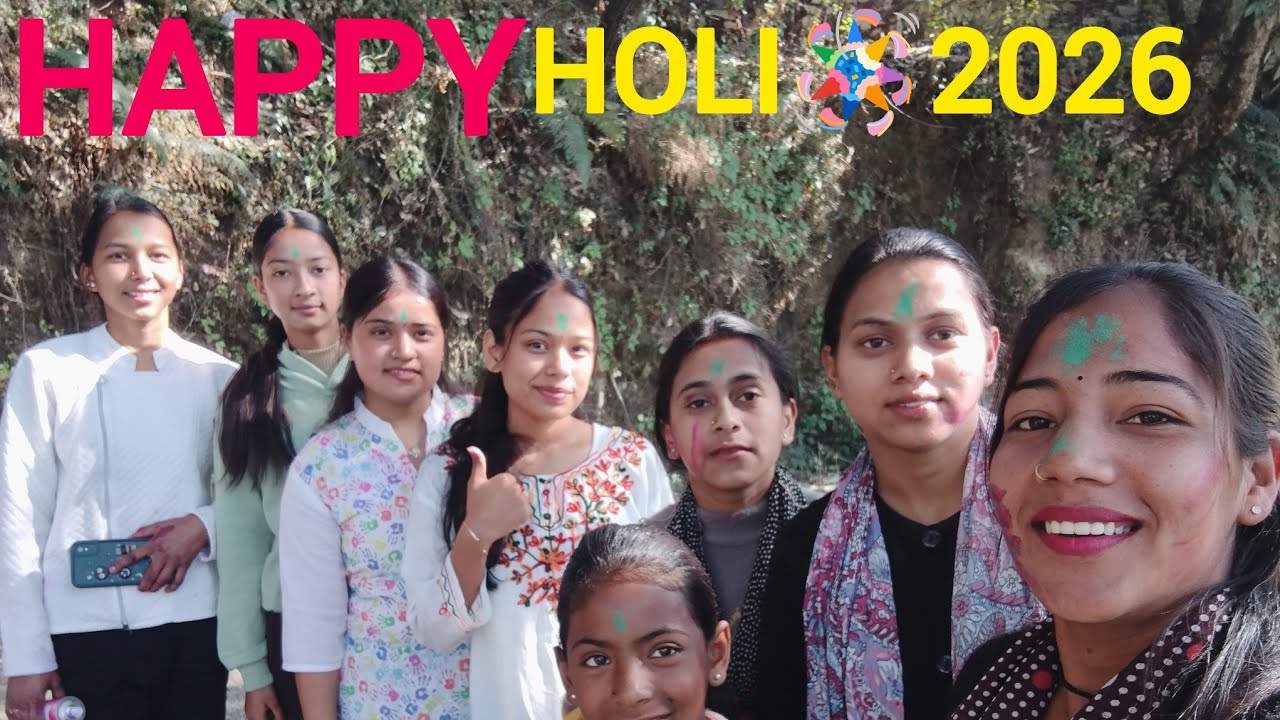 #होली में जाते वक़्त इतने अच्छे बने थे, और आते वक़्त क्या हाल हुआ है। 🤩🤩😀😀