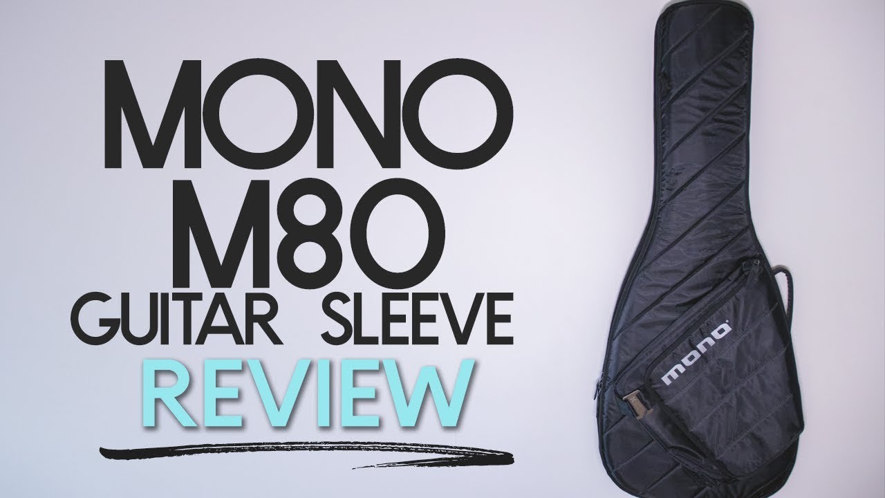 MONO M80 SLEEVE - Electric Guitar Case Review - Can You Fly with This Case?