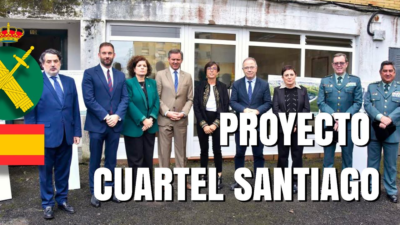 Presentado el proyecto de construcción del nuevo cuartel de Santiago de Compostela