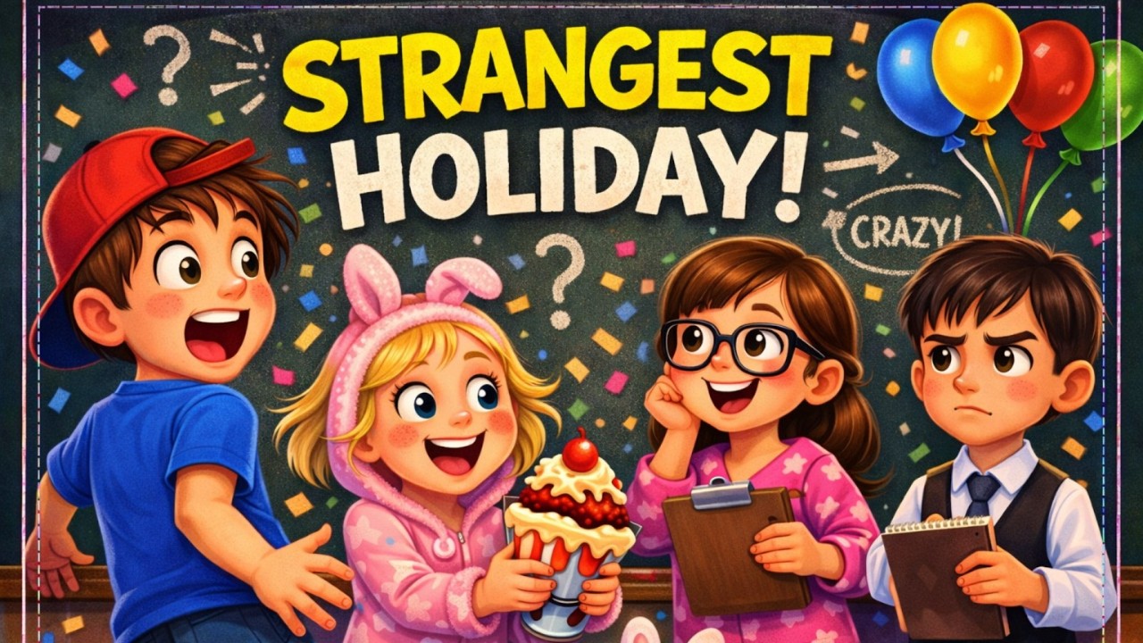 The Strangest Holiday Ever | Funny & Relaxing Bedtime Story for Kids 🌙