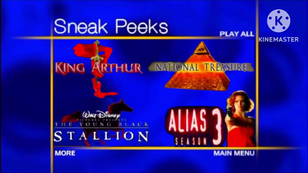 Sneak Peeks Menu from Gross Anatomy: 15th Anniversary Collector’s Edition 2004 DVD (What if?)