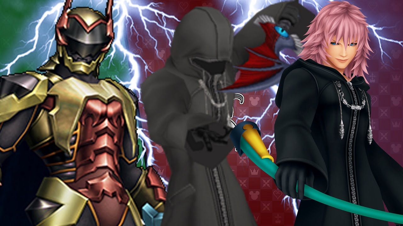 [KH2FM] Berseker Terra vs Aggressive Dark Riku vs Soul-Reaver Marluxia