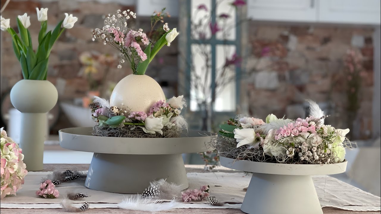 Wenn der Frühling kommt & Ostern naht#flowerdecoration #diyideas #eastern #decorationideas #flowers