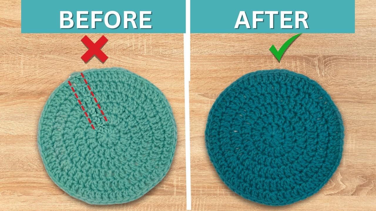 SEAMLESS! Crochet Invisible Join The EASY way