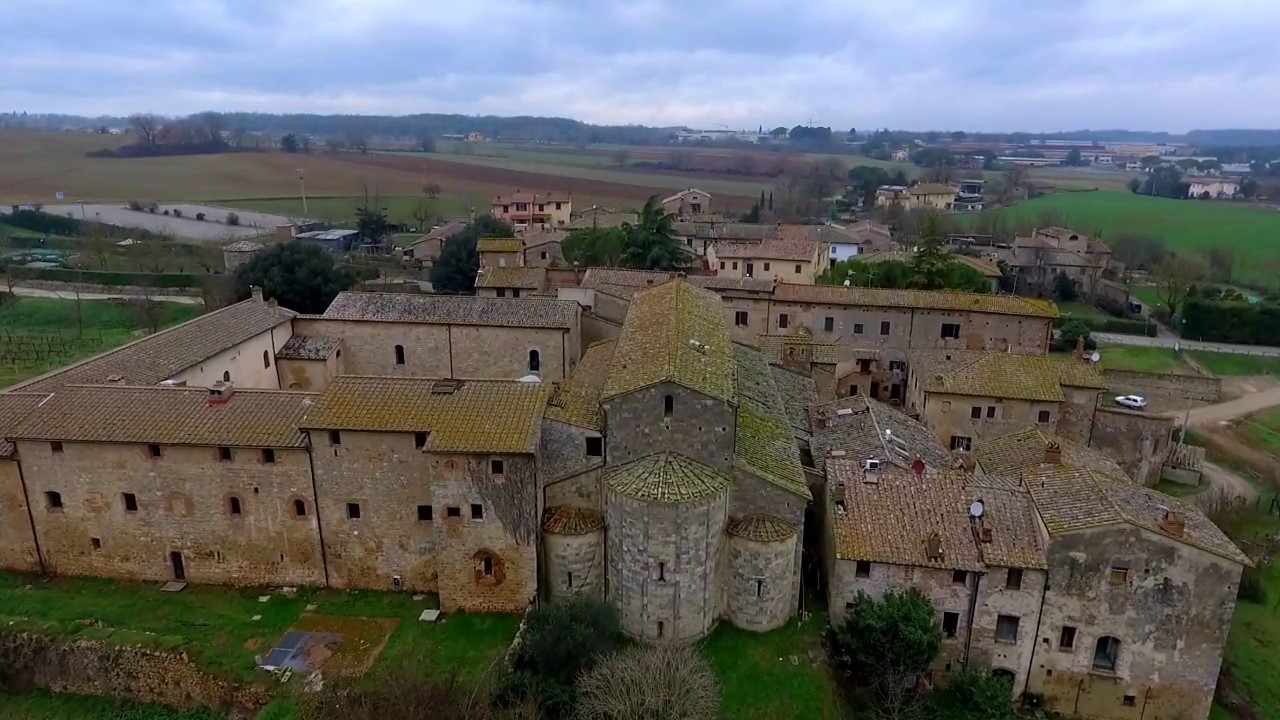 Abbadia a isola - via Francigena - walking tour