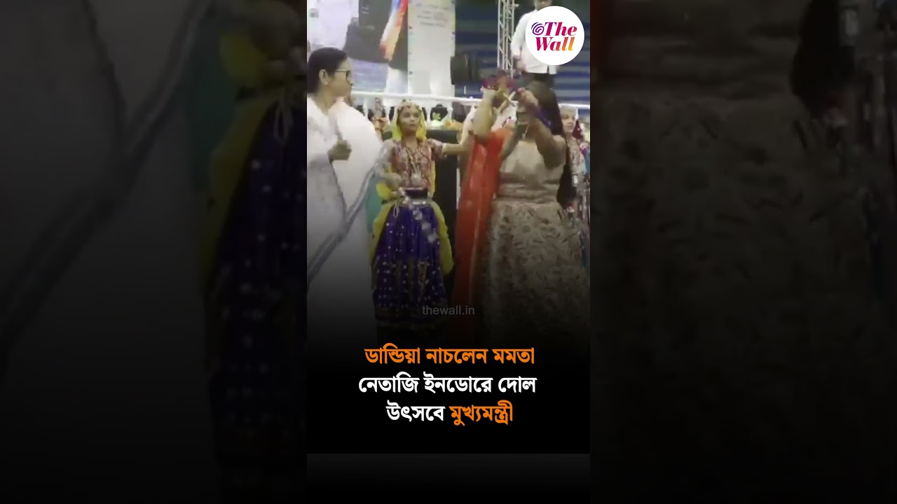 ডান্ডিয়া নাচলেন মমতা #mamatabanerjee #tmcnews #dandiya #dandiyadance #dancereels #dancevideo