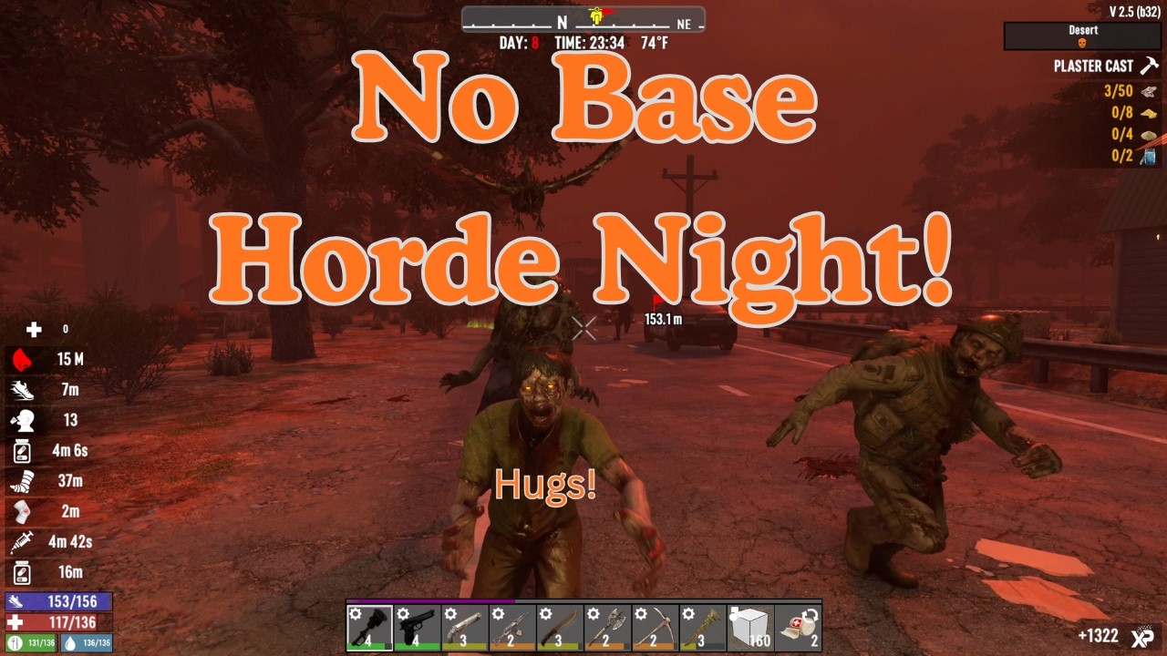 Horde Night, with NO BASE!